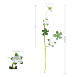 Zen Gardenia Branch - Eveléa Studio faux flower