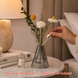 Golden Meadow Glass Vase Set - Eveléa Studio dried flower arrangement