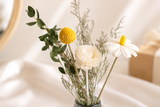 Golden Meadow Glass Vase Set - Eveléa Studio dried flower arrangement