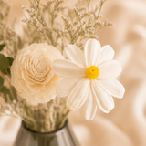 Golden Meadow Glass Vase Set - Eveléa Studio dried flower arrangement