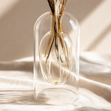 Ivory Whisper Glass Bottle Set - Eveléa Studio dried flower arrangement