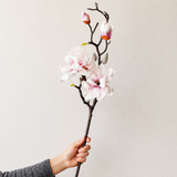 Real Touch Magnolia Branch - Eveléa Studio faux flower