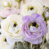Faux Ranunculus Spray Stem - Eveléa Studio faux flower