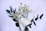 Eucalyptus Bloom Glass Bottle Set - Eveléa Studio dried flower arrangement