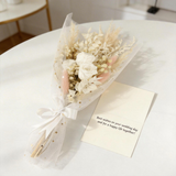 Pearl White Bouquet - Eveléa Studio dried flower
