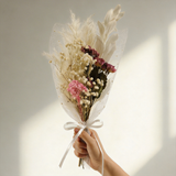 Snowfall Blush Bouquet - Eveléa Studio dried flower