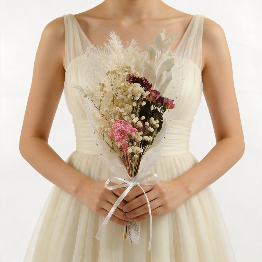 Snowfall Blush Bouquet