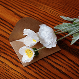 Real Touch Poppy Stem - Eveléa Studio faux flower