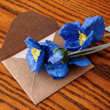 Real Touch Poppy Stem - Eveléa Studio faux flower