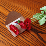 Real Touch Poppy Stem - Eveléa Studio faux flower