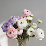 Faux Ranunculus Spray Stem - Eveléa Studio faux flower